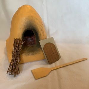American Girl Josefina Adobe Oven set minus bread